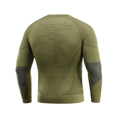 M-TAC - COMPRESSION THERMAL SHIRT | Ranger Green / Dark Grey - immagine 4