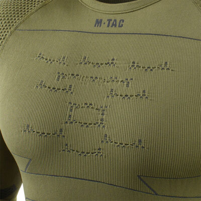 M-TAC - COMPRESSION THERMAL SHIRT | Ranger Green / Dark Grey - immagine 5