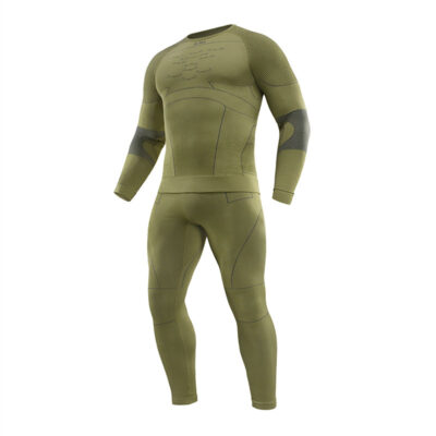 M-TAC - COMPRESSION THERMAL SHIRT | Ranger Green / Dark Grey - immagine 9