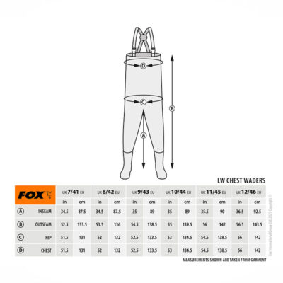 Alternative view of FOX - LIGHTWEIGHT CHEST WADERS Khaki