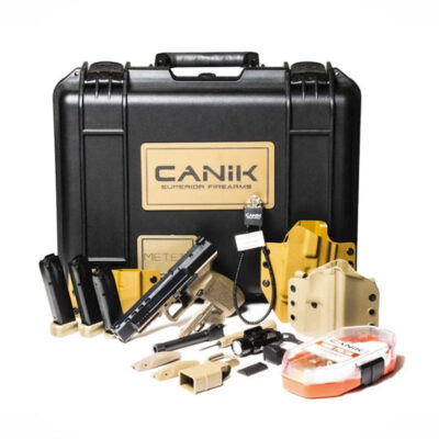 PISTOLA - CANIK - METE SFx FDE FRAME-BLACK SLIDE PREMIUM PACK LIMITED EDITION | 9x19 | 5.2" | 20RDS