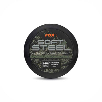 Alternative view of FOX - SOFT STEEL EXTRA TOUGH MONOFILAMENT 24lb 10.9kg CAMO FLECK Ø0.40mm 1000m