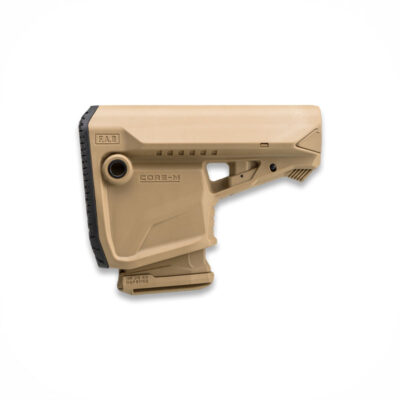 FAB DEFENSE - CORE M | CALCIO COLLASSABILE PER M4/AR15 SABBIA CON PORTACARICATORE