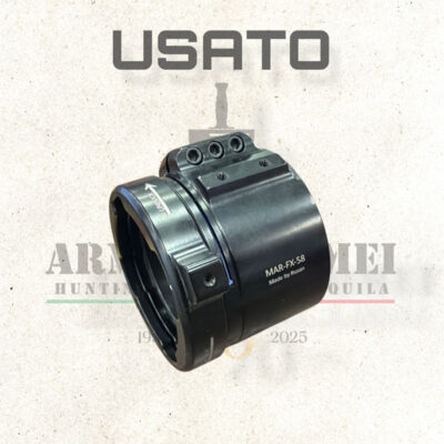 USATO - RUSAN - ADATTATORE MODULARE | RUSAN MODULAR ADAPTER - FIXED CLAMP (3 SCREWS) 58mm