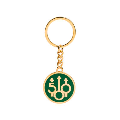 BERETTA - PORTACHIAVI 500 YEARS KEY HOLDER | British Green & Gold