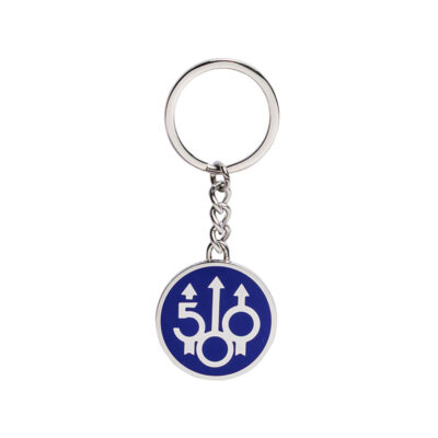 BERETTA - PORTACHIAVI 500 YEARS KEY HOLDER | Blue & Silver