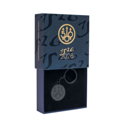 BERETTA - PORTACHIAVI 500 YEARS KEY HOLDER | Black & Gunmetal - immagine 3