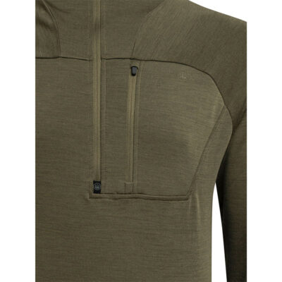MAGLIA - BERETTA - APOLLO MERINO HOODIE Green Stone - immagine 5
