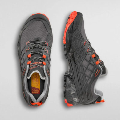 SCARPE - UOMO - LA SPORTIVA - AKYRA II Carbon/Cherry Tomato - immagine 4