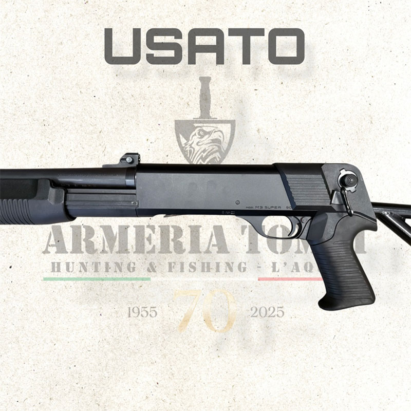 USATO - FUCILE A POMPA/SEMIAUTO - BENELLI MOD. M3 SUPER 90 TACTICAL cal. 12/76 3" - immagine 5
