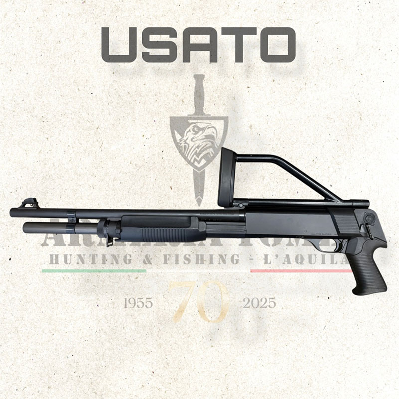 USATO - FUCILE A POMPA/SEMIAUTO - BENELLI MOD. M3 SUPER 90 TACTICAL cal. 12/76 3" - immagine 6