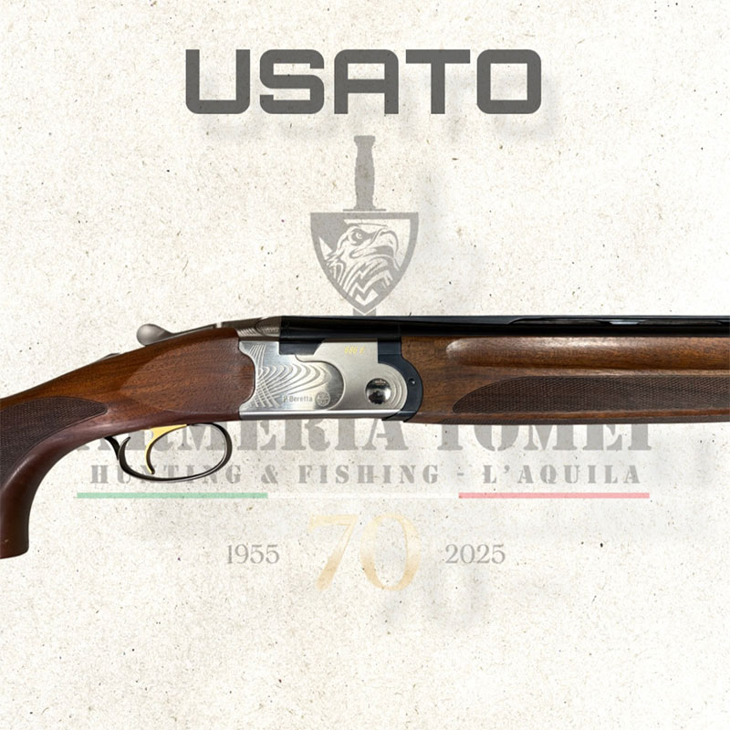 USATO - FUCILE SOVRAPPOSTO TRAP - BERETTA MOD. 686 E cal. 12 - immagine 3