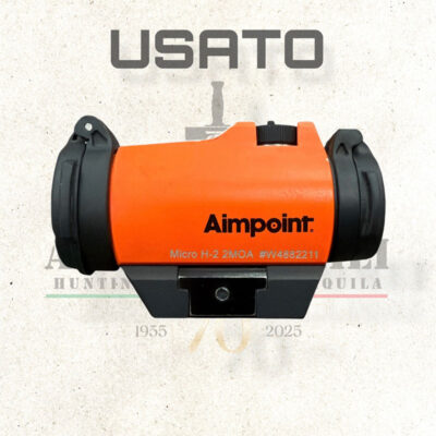 USATO - RED DOT - AIMPOINT – MICRO H-2™ ORANGE | 2 MOA - immagine 3