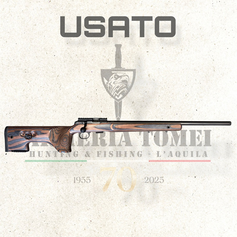 USATO - CARABINA - CZ MOD. 457 RANGE LAMINATA cal. 22LR