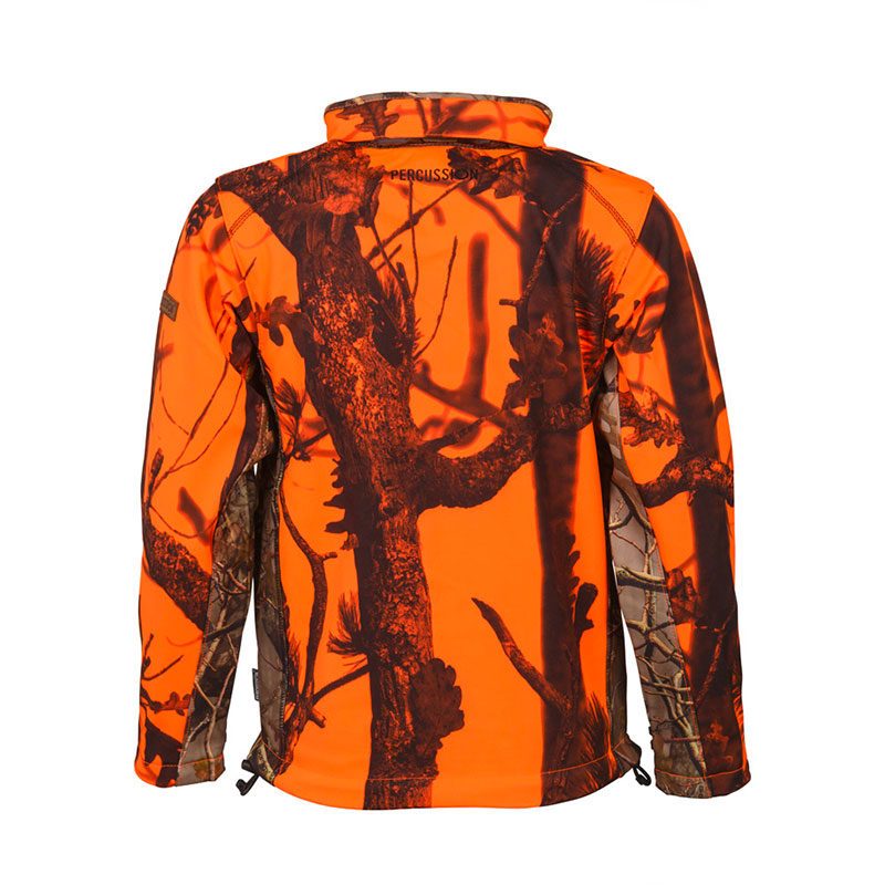 GIACCA SOFTSHELL - BAMBINO - PERCUSSION - GHOSTCAMO - immagine 2