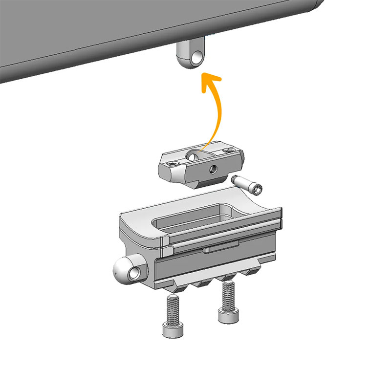 VANGUARD - ENDEAVOR PIC RAIL (ADATTATORE PICATINNY PER CARABINE) - immagine 2