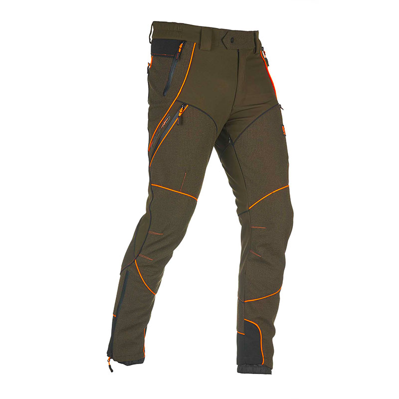PANTALONE - UNIVERS - CACCIA TECH 6 U-TEX Verde/Arancio - immagine 2