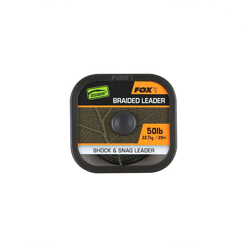 FOX - EDGES NATURALS | BRAIDED LEADER SHOCK & SNAG LEADER - immagine 4