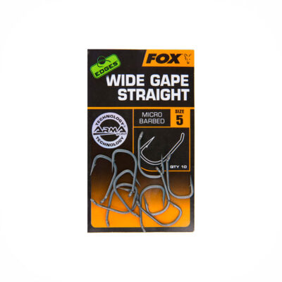 FOX - EDGES™ WIDE GAPE STRAIGHT | Size 5 (10pz)