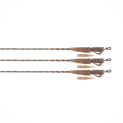FOX - EDGES CAMO | SUBMERGE LEAD CLIP LEADERS 40LB (3PZ)