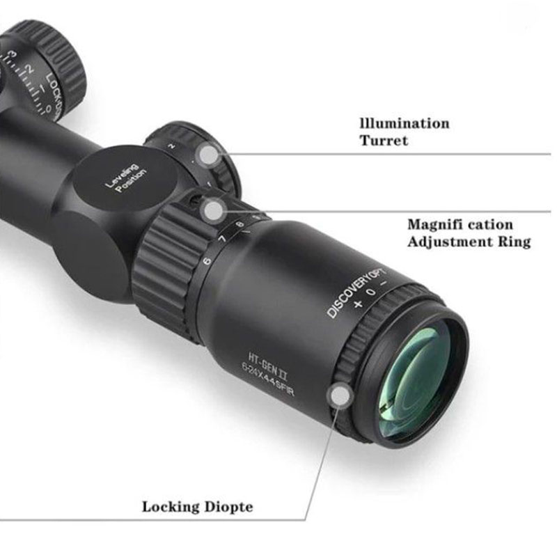 OTTICA - DISCOVERYOPT - HT GENII 6-24x44 SF IR - immagine 5
