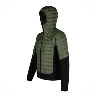 GIACCA - MONTURA - PEAK HYBRID HOODED JACKET Verde Salvia - immagine 3