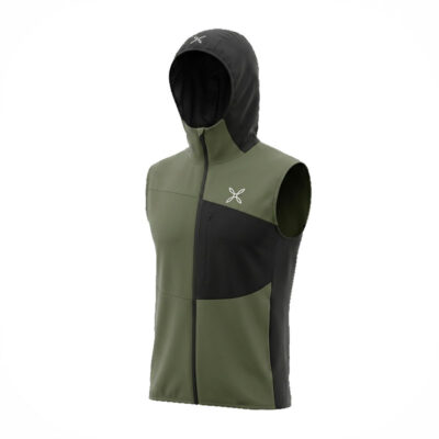 GILET - MONTURA - TRACCIA OCTA HOODED VEST Verde Salvia