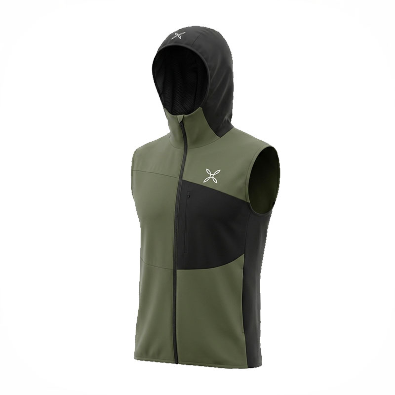 GILET - MONTURA - TRACCIA OCTA HOODED VEST Verde Salvia