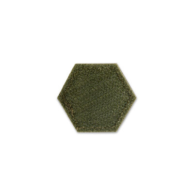 Alternative view of OPENLAND TACTICAL NERG - PATCH IN GOMMA HEXAGON SKULL PUNISHER | OD GREEN