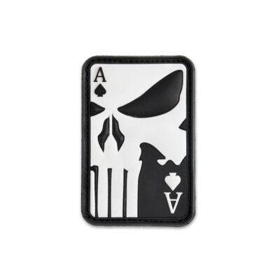 OPENLAND TACTICAL NERG - PATCH IN GOMMA ASSO DI PICCHE PUNISHER | BLACK