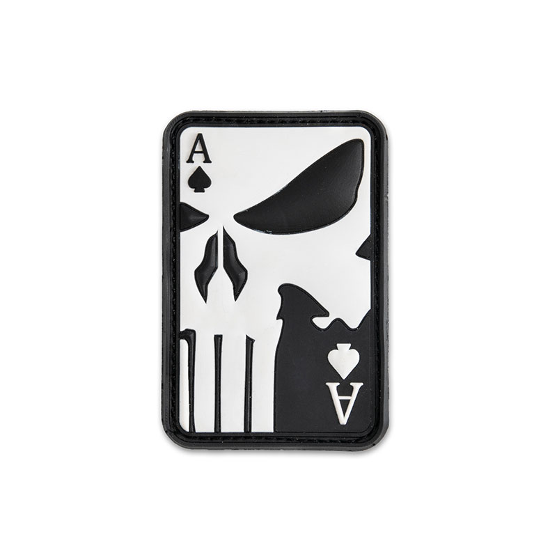OPENLAND TACTICAL NERG - PATCH IN GOMMA ASSO DI PICCHE PUNISHER | BLACK