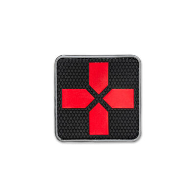 OPENLAND TACTICAL NERG - PATCH IN GOMMA ESAGONO MEDICO | BLACK