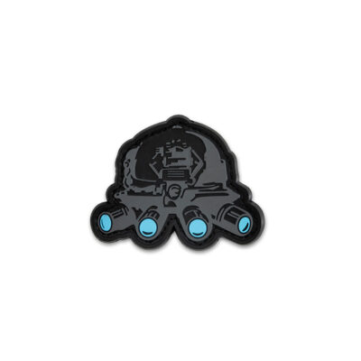 OPENLAND TACTICAL NERG - PATCH IN GOMMA SHADOW OPERATOR | BLACK