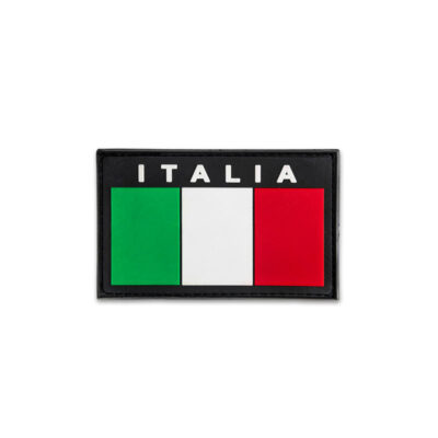 OPENLAND TACTICAL NERG - PATCH IN GOMMA BANDIERA ITALIANA ALTA VISIBILITÀ