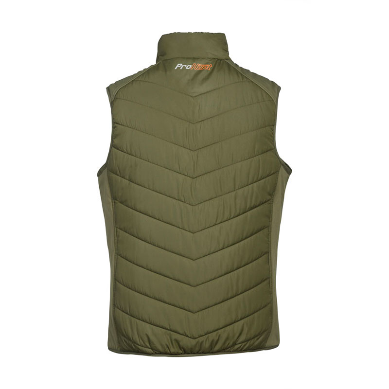 PROHUNT - GILET RISCALDABILE IBRIDO Kaki - immagine 2