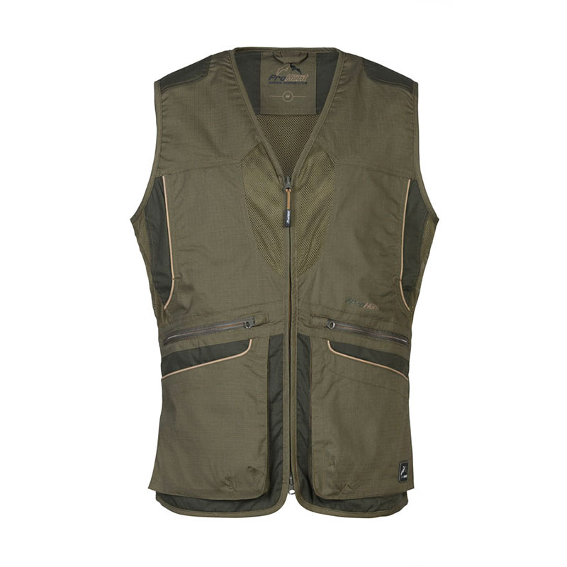 PROHUNT - GILET RIPSTOP RINFORZATO Kaki