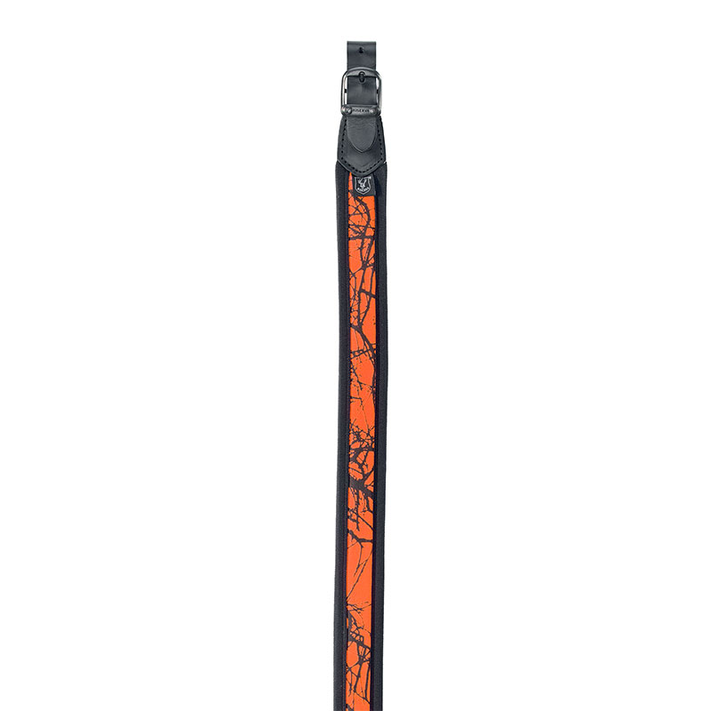 RISERVA - TRACOLLA FUCILE ELASTICA NEOPRENE | Arancio Rami