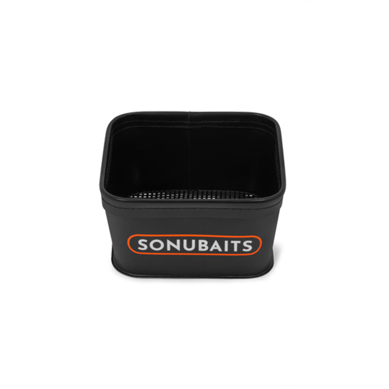 SONUBAITS - EVA BAIT TUB & STRAINER SET | MEDIUM 3L (SET CONTENITORE + SETACCIO) - immagine 4