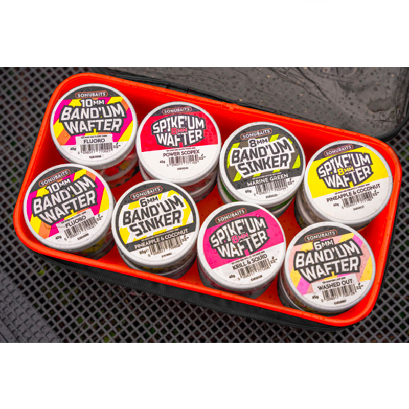 SONUBAITS - EVA HOOKBAIT STORAGE SYSTEM LARGE 16 Tub (ASTUCCIO + 8 VASETTI) - immagine 5