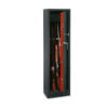 TECHNOMAX - TECHNOSAFE CASSAFORTE PORTAFUCILI A CHIAVE PER 10 ARMI CON TESORETTO | mm 1450x535x320