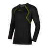 MAGLIA - LA SPORTIVA - UOMO - WOOL40 AERO LONGSLEEVE M Black/Yellow