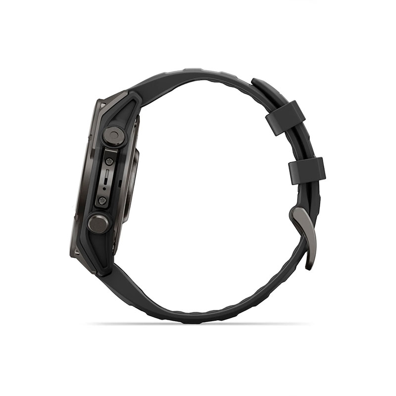OROLOGIO - GARMIN - FĒNIX® 9 | 47MM | Titanio DLC Carbon Gray con cinturino in silicone Black - immagine 13