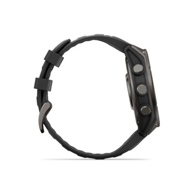 OROLOGIO - GARMIN - FĒNIX® 9 | 47MM | Titanio DLC Carbon Gray con cinturino in silicone Black - immagine 5