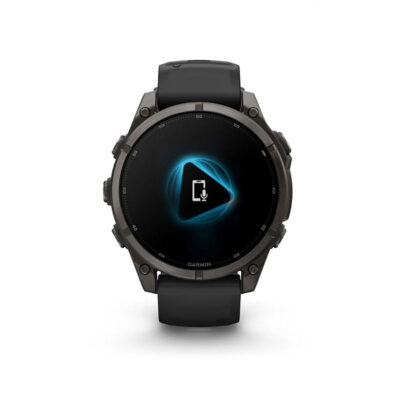 OROLOGIO - GARMIN - FĒNIX® 9 | 47MM | Titanio DLC Carbon Gray con cinturino in silicone Black - immagine 6
