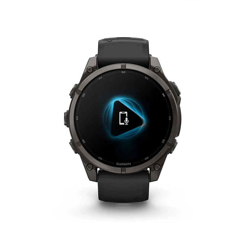 OROLOGIO - GARMIN - FĒNIX® 9 | 47MM | Titanio DLC Carbon Gray con cinturino in silicone Black - immagine 6
