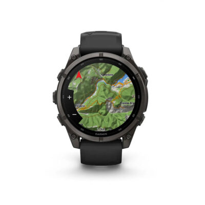 OROLOGIO - GARMIN - FĒNIX® 9 | 47MM | Titanio DLC Carbon Gray con cinturino in silicone Black - immagine 7
