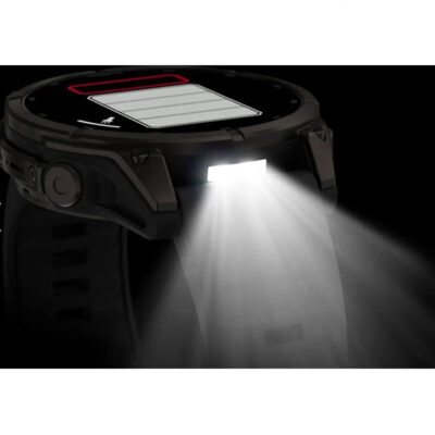 OROLOGIO - GARMIN - FĒNIX® 9 | 47MM | Titanio DLC Carbon Gray con cinturino in silicone Black - immagine 8