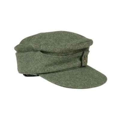 CAPPELLO - MIL-TEC - BERRETTO DA CAMPO GRIGIO M43, RIPRODUZIONE TEDESCA DELLA SECONDA GUERRA MONDIALE