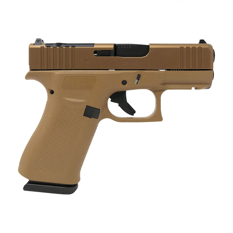 PISTOLA - GLOCK 43X | G MOS-K | 9 LUGER | COYOTE FS +1C - immagine 2