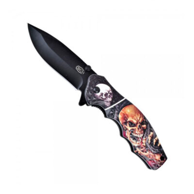 SCK - COLTELLO TASCABILE CON APERTURA ASSISTITA | SKULL